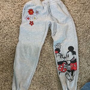 Disney Mickey and minke mouse sweatpants